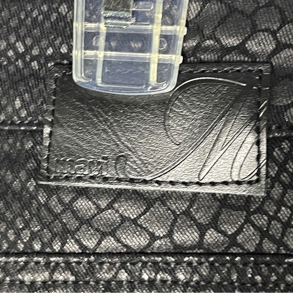 Mavi Jeans Size 30 High Waist Super Skinny Black Snake Print Tess Coated EUC - Picture 6 of 11